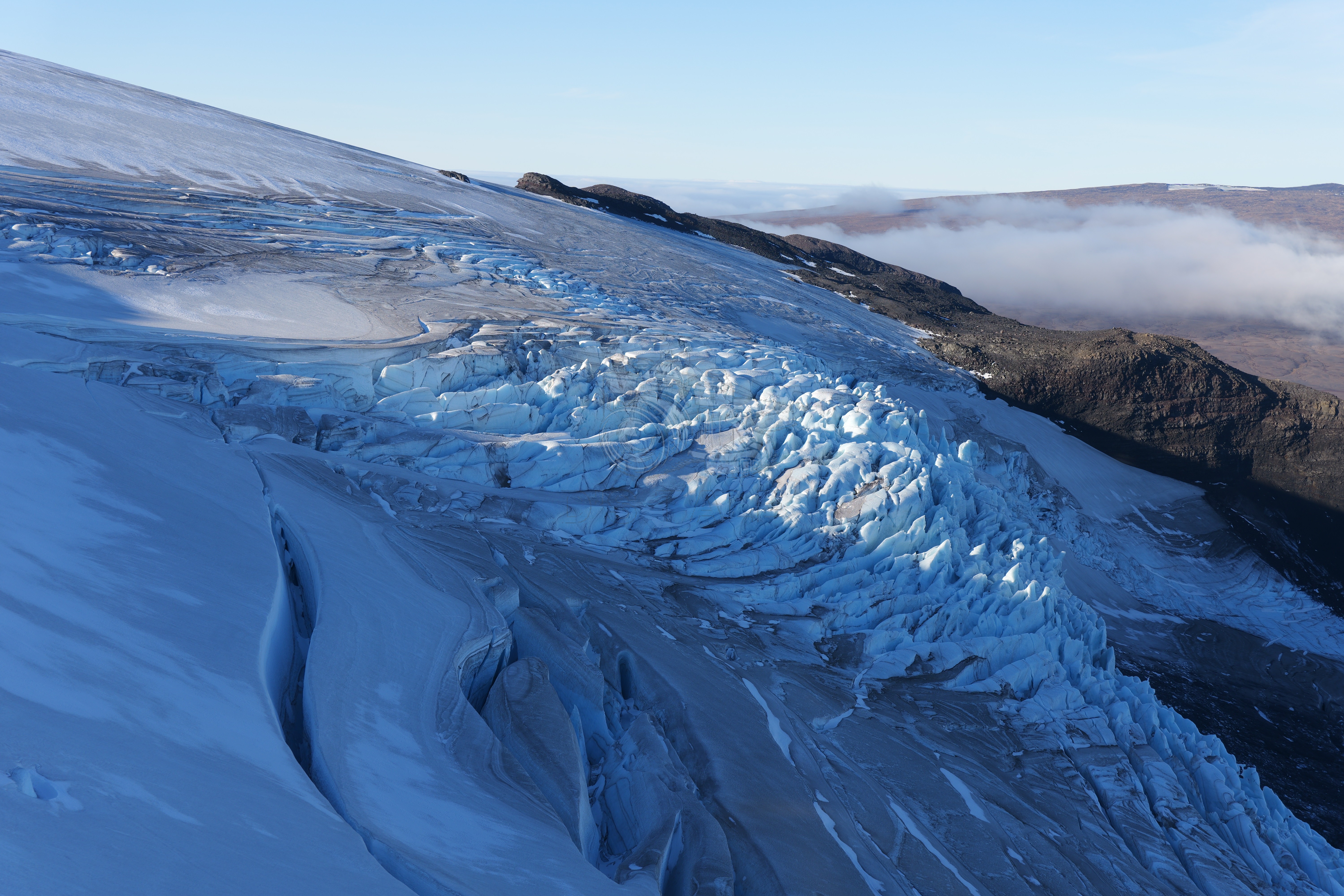 Iceland Glacier Detail