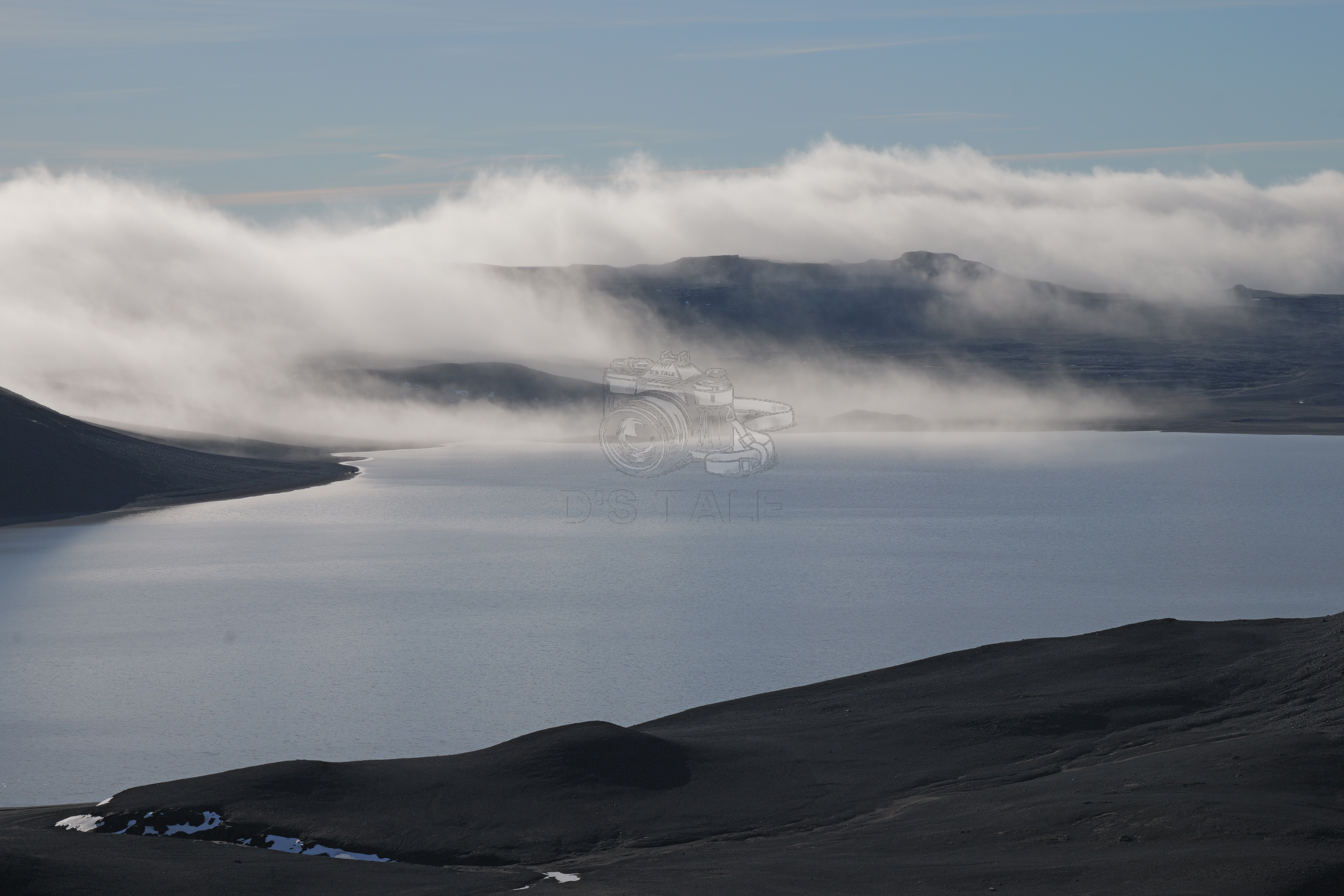 Iceland Misty Lake