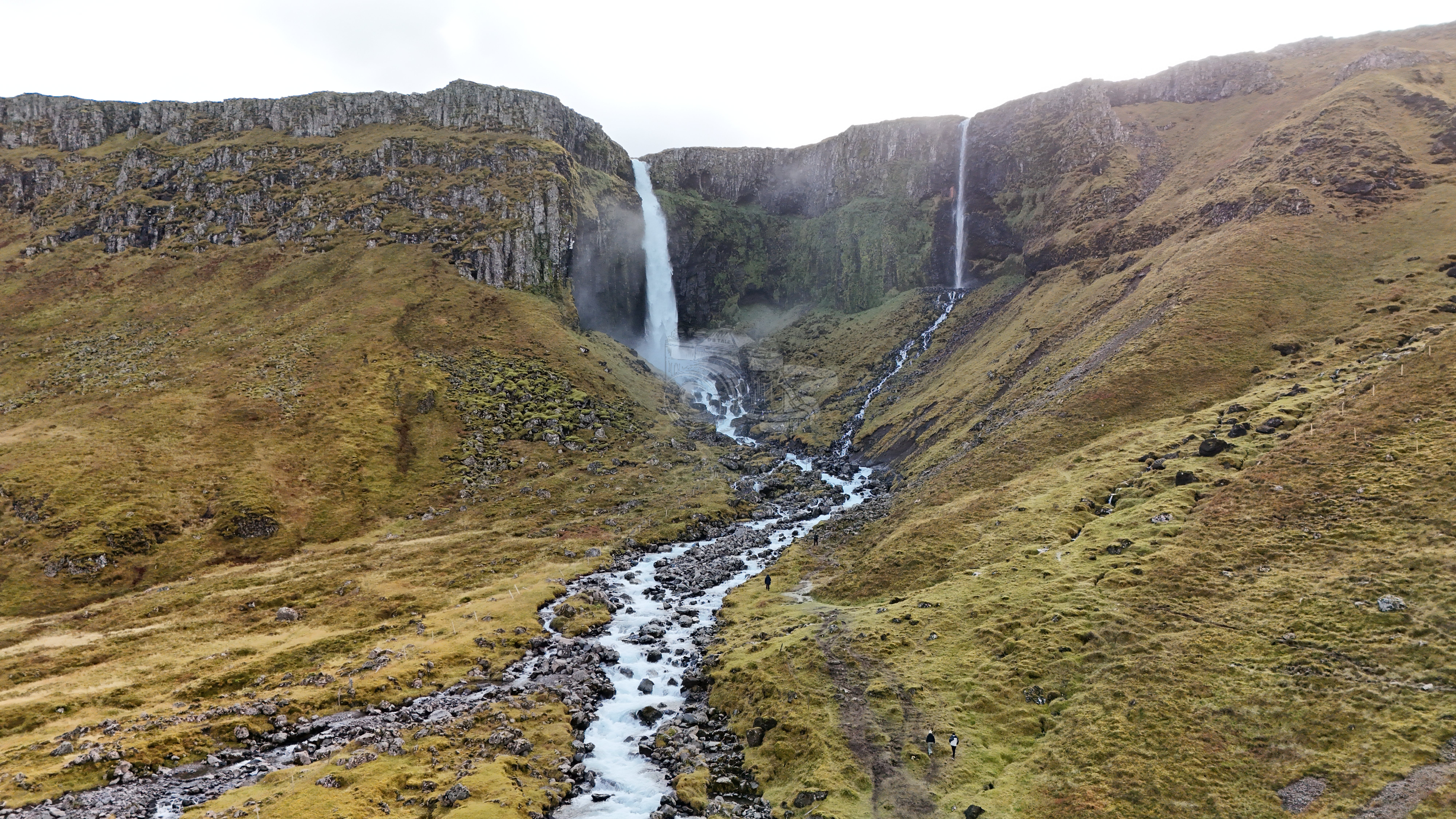 Iceland Twin Falls