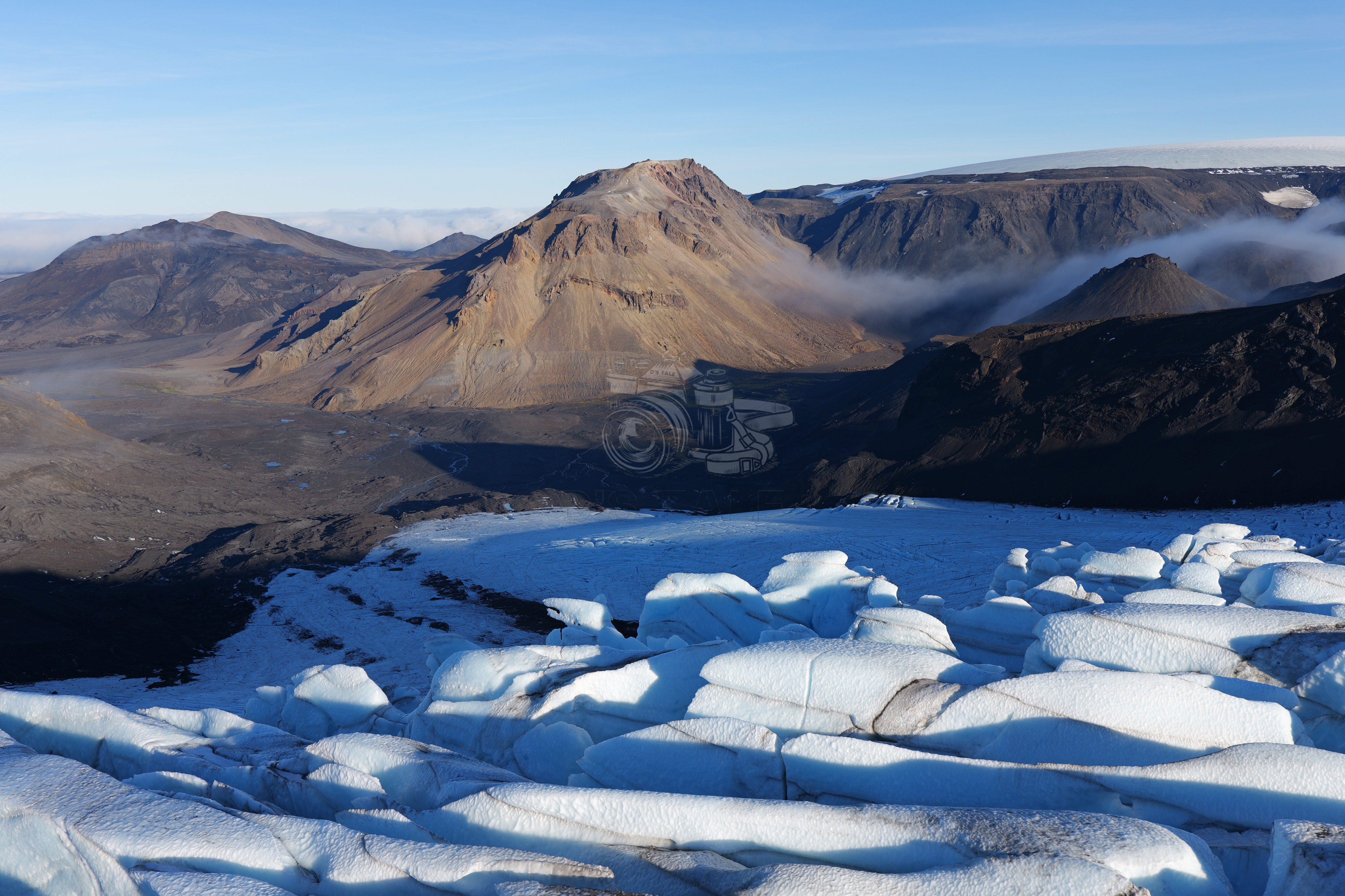 Iceland Volcano and Glacier